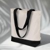 Сумка для шоппинга Cotton из переработанного хлопка 280 г, черный