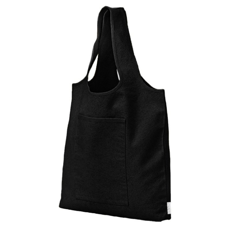 Сумка-шоппер Vest из хлопка 340 г/м2, черный Сумка-шоппер Vest из хлопка 340 г/м2, черный