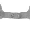 Подушка Basic из микрофибры с эффектом памяти U-shape, серый Подушка Basic из микрофибры с эффектом памяти U-shape, серый