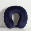 Подушка Basic из микрофибры с эффектом памяти U-shape, синий Подушка Basic из микрофибры с эффектом памяти U-shape, синий