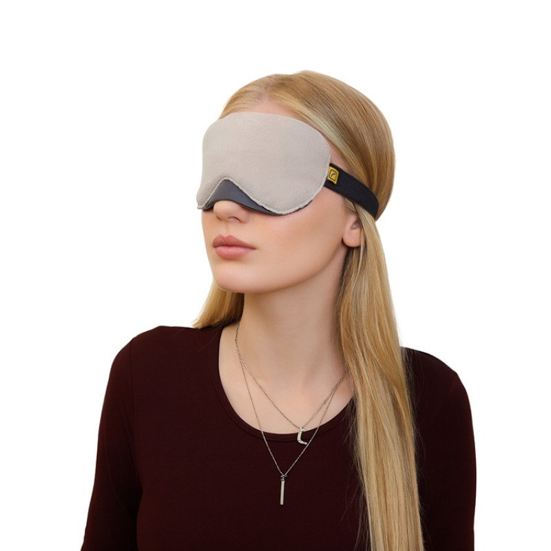 Маска для глаз Travel Blue Luxury Eye Mask (453), цвет бежевый Маска для глаз Travel Blue Luxury Eye Mask (453), цвет бежевый