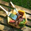 Набор BBQ Grill Master из двух приборов с деревянными ручками Набор BBQ Grill Master из двух приборов с деревянными ручками