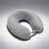 Подушка Basic из микрофибры с эффектом памяти U-shape, серый
