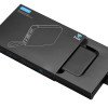 Внешний аккумулятор со встроенным кабелем USB-C «Дэнси», 5000 мАч, черный