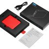 Внешний аккумулятор со встроенным кабелем USB-C «Дэнси», 5000 мАч, красный Внешний аккумулятор со встроенным кабелем USB-C «Дэнси», 5000 мАч, красный