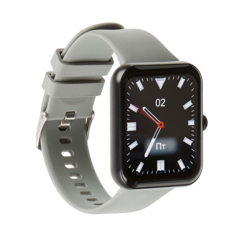 Умные часы HIPER IoT Watch QR, серый Умные часы HIPER IoT Watch QR, серый
