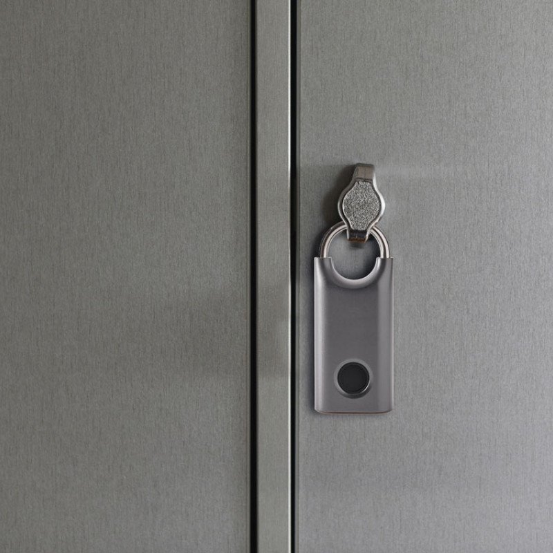 Замок с сенсором Noma Lock, темно-серый