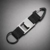 Брелок-ремувка с открывашкой и карабином "Champion", черный