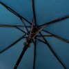 Зонт-полуавтомат Roof с куполом из переработанного пластика, морская волна 3025C