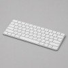 Беспроводная клавиатура Air Keyboard для MAC, Windows, 500 мАч, алюминий, белый, Deppa