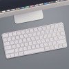 Беспроводная клавиатура Air Keyboard для MAC, Windows, 500 мАч, алюминий, белый, Deppa