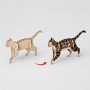 Деревянный 3d пазл "Котик"